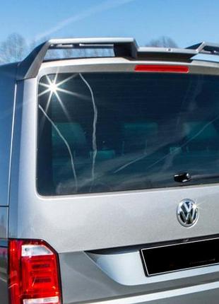 Спойлер dpt (черный глянец) для volkswagen t6 2015-2024 гг