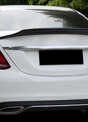 Спойлер dpt v-2 (черный глянец) для mercedes c-сlass w205 2014-2021 гг