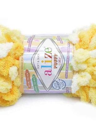 Пряжа puffy color 5921 5шт/уп тм alize