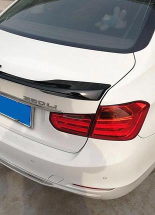 Спойлер x-style (для f30/f80, черный глянец) для bmw 3 серия f30/f31 2012-2019 гг