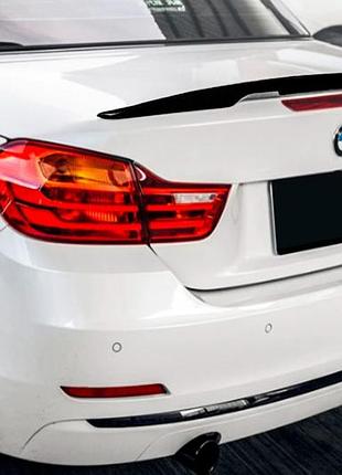 Спойлер p-style (для f33, черный глянец) для bmw 4 серия f32/f33/f36 2012-2020 гг