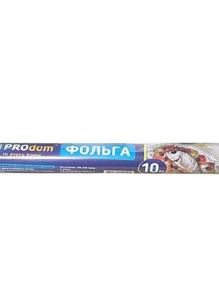 Фольга алюмінієва 10м тм prodom