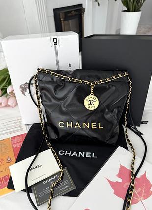 Chanel black gold