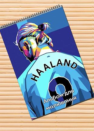 Альбом для рисования ерлинг холанн erling haaland (31636)