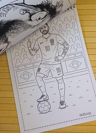 Розмальовка неймар neymar а4 (31092) 2