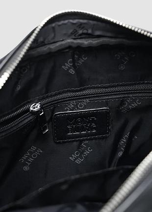 🦁 montblanc sartorial messenger black 4