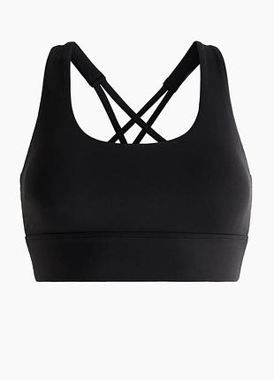 Спортивный бюстгальтер топ medium support softmoveTM h&amp;m l