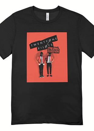 Футболка s twenty one pilots чорний (23854)
