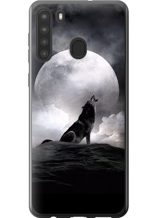 Чохол для samsung galaxy a21 з силікону fch_0017035