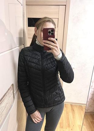 Курта стьогана чорна м,стьобана вітровка