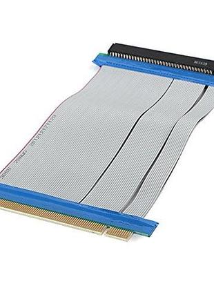 Переходник райзер pci-express 16x на 16x для видеокарт компьютера и майнинга