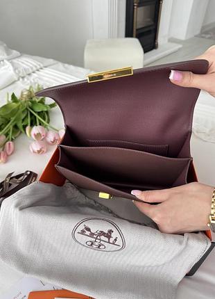 Hermes constance chocolate gold 3