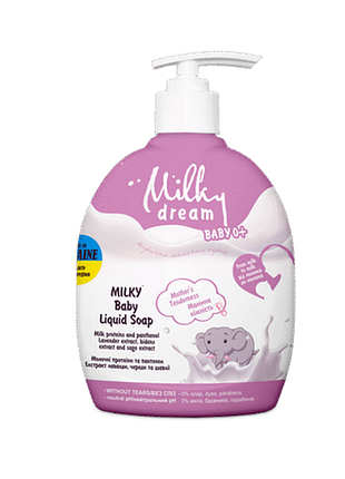 Рідке мило для дітей milky dream “мамина ніжність” 250 мл daily skin care