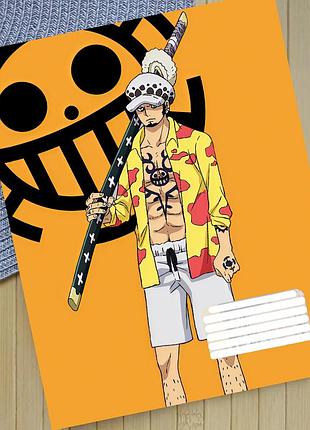 Тетрадь ван пис one piece линия18 листов (30801)