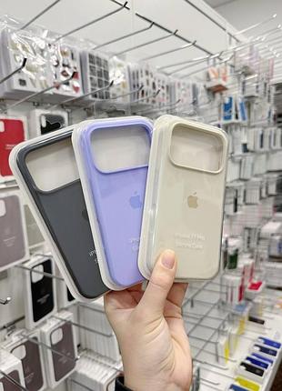 Чехол силиконовый для iphone 17 pro противоударный cornflower аксессуар для защиты телефона 2
