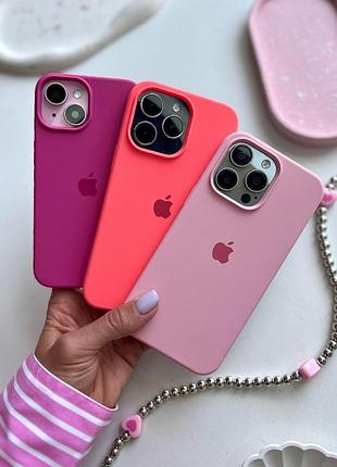 Чехол силиконовый для iphone 17 pro противоударный cornflower аксессуар для защиты телефона 9