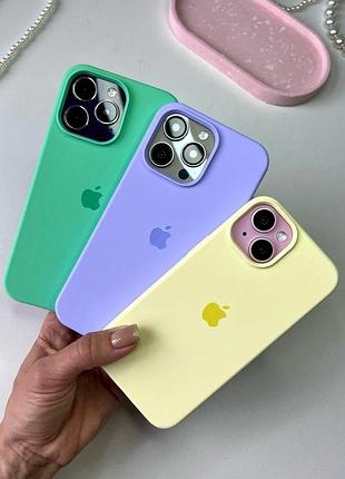 Чехол силиконовый для iphone 17 pro противоударный cornflower аксессуар для защиты телефона 10