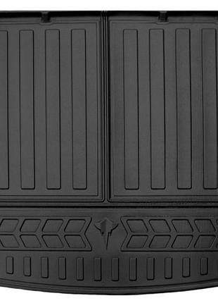 Килимок в багажник stingray 3d (allspace, europe, 7-місний зі складеним 3-м рядом) для volkswagen tiguan 2016-2023 рр