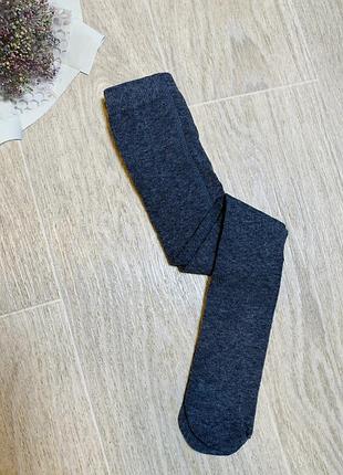 Дитячі демісезонні колготи для малюків 6/12 місяців (74/80 см) primark сірі