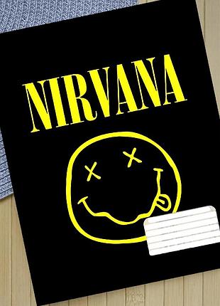 Тетрадь nirvana на скобе 12 листов косая линия (35319)