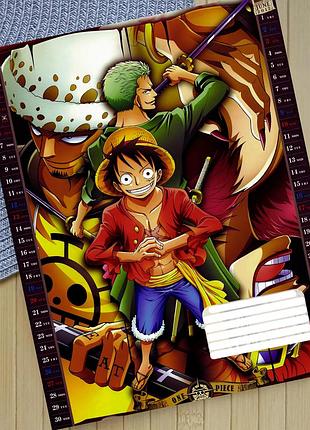 Тетрадь ван пис one piece линия18 листов (30813)