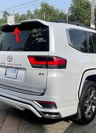 Спойлер modelista белый для toyota land cruiser 300 2021- гг