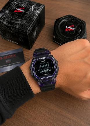 Чоловічий наручний годинник casio gbd-200sm purple