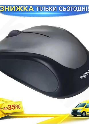 Ku миша бездротова logitech universal fit оптична gray/black 1000 dpi для комп'ютера ноутбука зручна е uni2l_k