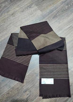 Шарф большой mark spencer в составе шерсть новый 3