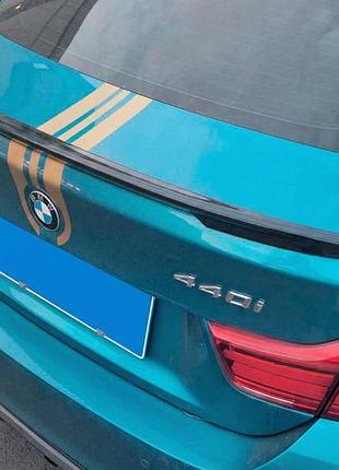 Спойлер p-style (для f36, черный глянец) для bmw 4 серия f32/f33/f36 2012-2020 гг