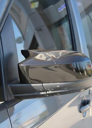 Накладки на зеркала rline-look (2 шт) для volkswagen caddy 2015-2020 гг