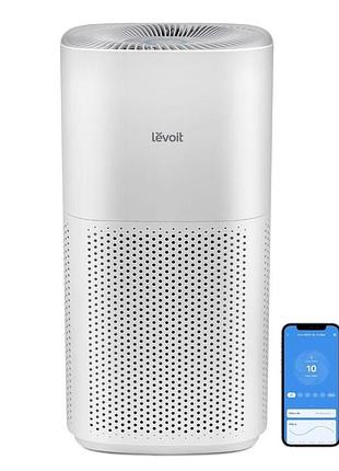 Очиститель воздуха smart levoit core 600s wi-fi, фильтр 3 в 1 true hepa