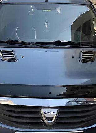 Накладки на зеркала bmw-style (2 шт) для renault logan i 2008-2013 гг