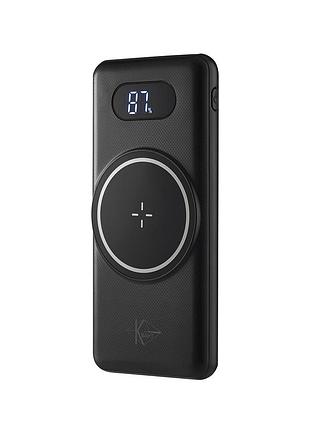 Powerbank квант pd06, 10000mah, компактный портативный аккумулятор для зарядки устройств
