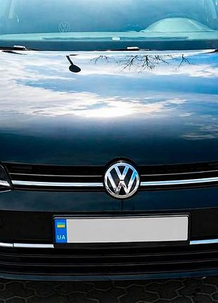 Передние фары silver (2017-2020, комплект 2 шт) для volkswagen golf 7/e-golf