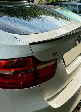 Спойлер dpt (черный глянец) для bmw x6 e71 2008–2014 гг