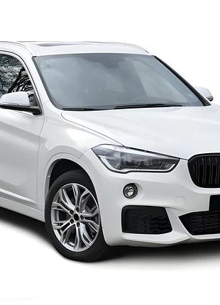 Ніздрі m-look (2015-2019, чорний мат) для bmw x1 f48 рр