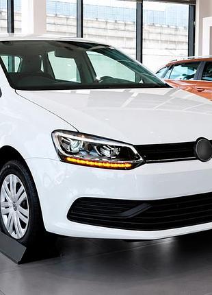 Передние фары (2 шт) для volkswagen polo 2010-2017 гг