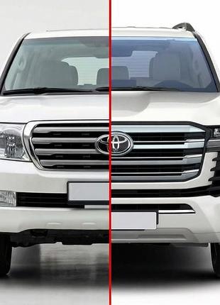 Комплект рестайлінгу на lc 300 high-line (standart комплект) для toyota land cruiser 200 2007-2021 рр