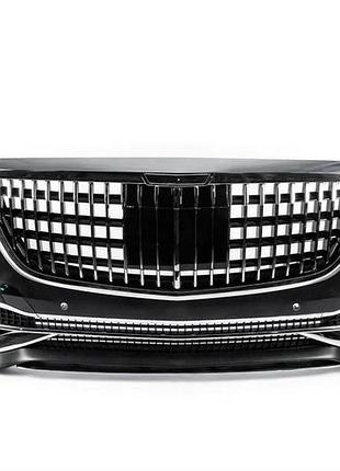 Передний бампер maybach (2018-2022) для mercedes s-сlass w222