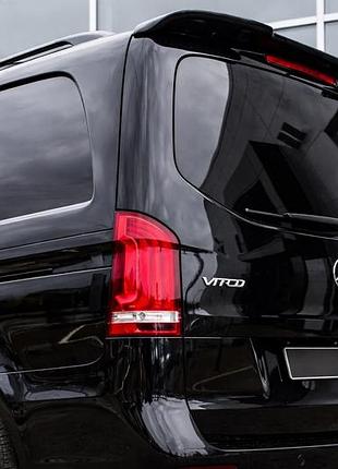 Спойлер dpt (черный глянец) для mercedes vito/v-class w447 2014- гг