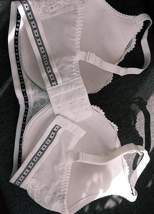 Белый кружевной бюстгальтер от marks &amp; spencer 38dd 3