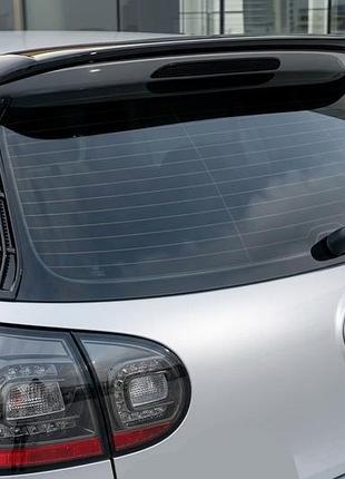 Спойлер dpt (hb, черный глянец) для volkswagen golf 5 2003-2009 гг