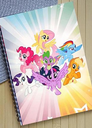 Тетрадь на пружине май литл пони my little pony (31106)