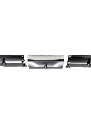 Диффузор заднего бампера 2012-2016 (f-sport, под покраску) для lexus lx570/450d