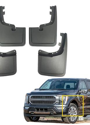 Брызговики premium (4 шт) для ford f-150 2020- гг
