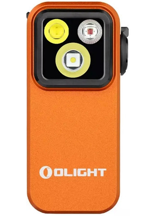 Фонарь olight oclip pro ц:orange 9