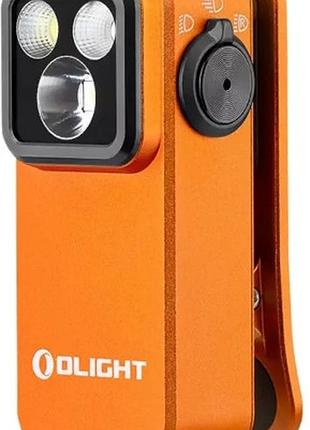 Фонарь olight oclip pro ц:orange 10