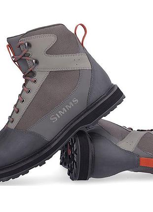 Забродні чоботи simms tributary boot rubber basalt 13 (14378-1034-13)