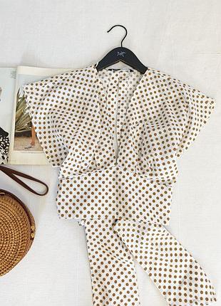 Блуза зз льоном zara 4